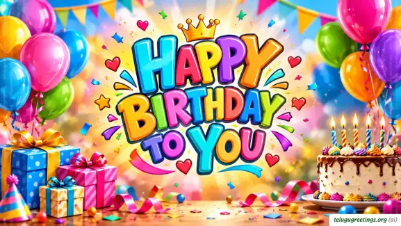 Happy Birthday To You