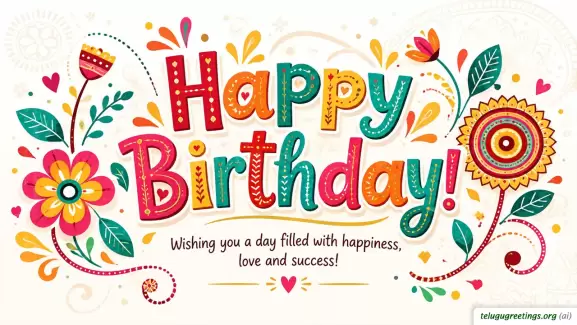 Cheerful Birthday Greetings