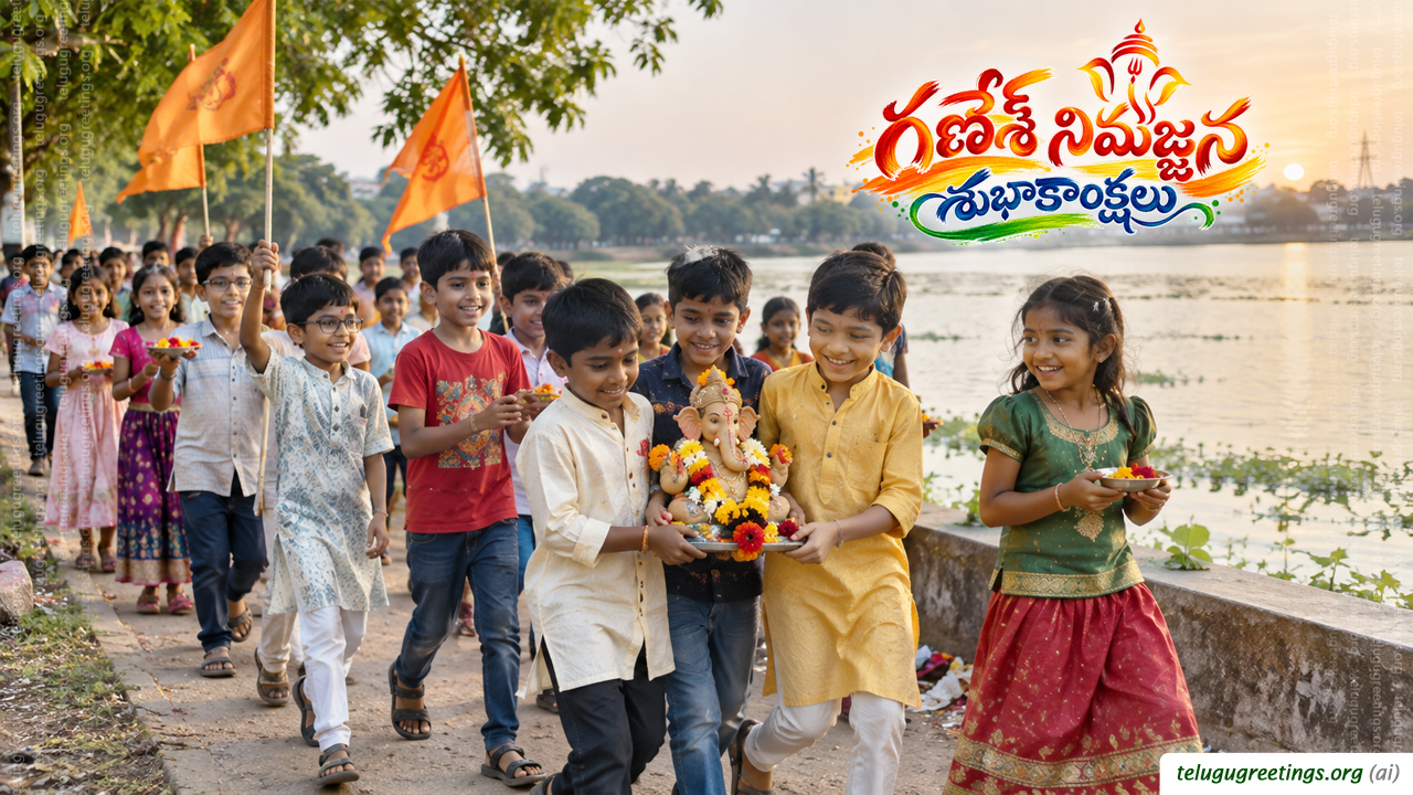 Ganesh Nimajjanam Greetings