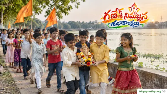 Ganesh Nimajjanam Greetings