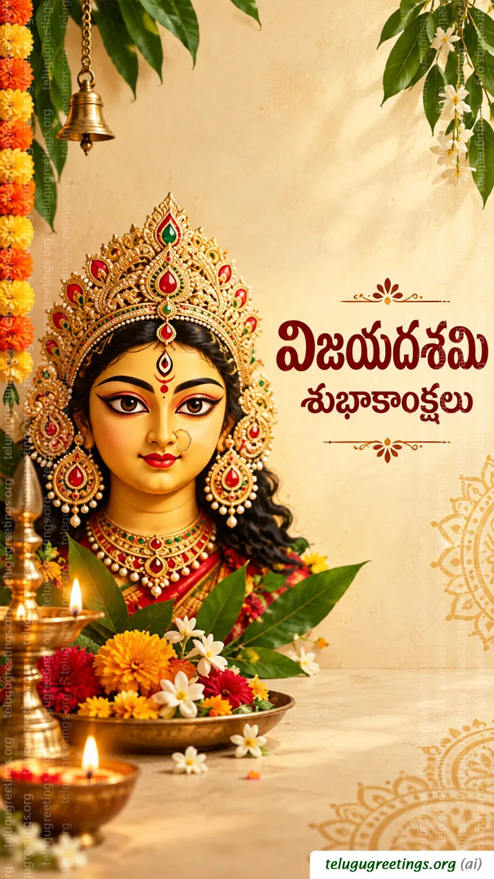 Happy Vijayadasami Telugu Greetings 20
