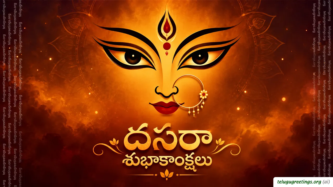 Happy Dasara Telugu Greetings 11