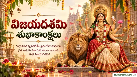 Happy Dasara Telugu Greetings 10