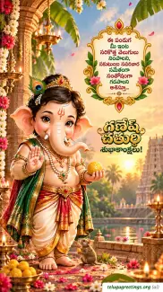 Ganesh Chaturthi Telugu Greetings