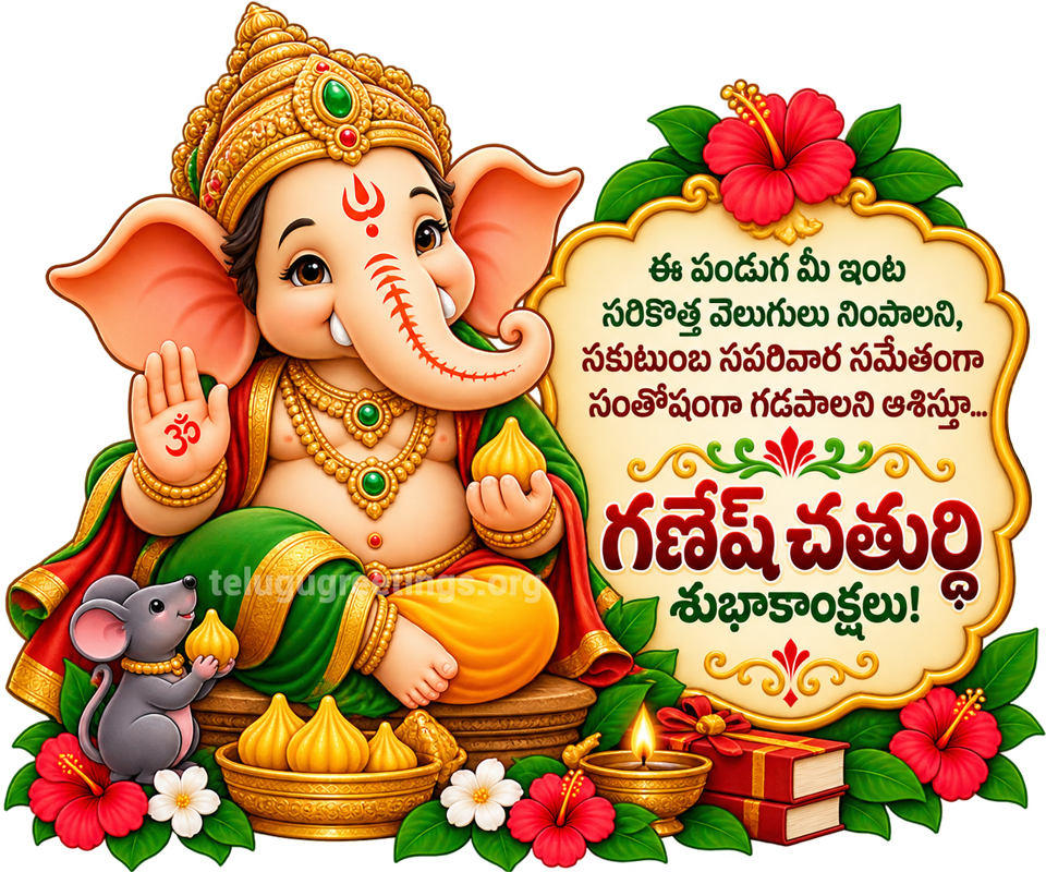 Ganesh Chaturthi WhatsApp Sticker 3