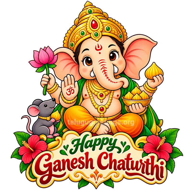 Ganesh Chaturthi WhatsApp Sticker 13