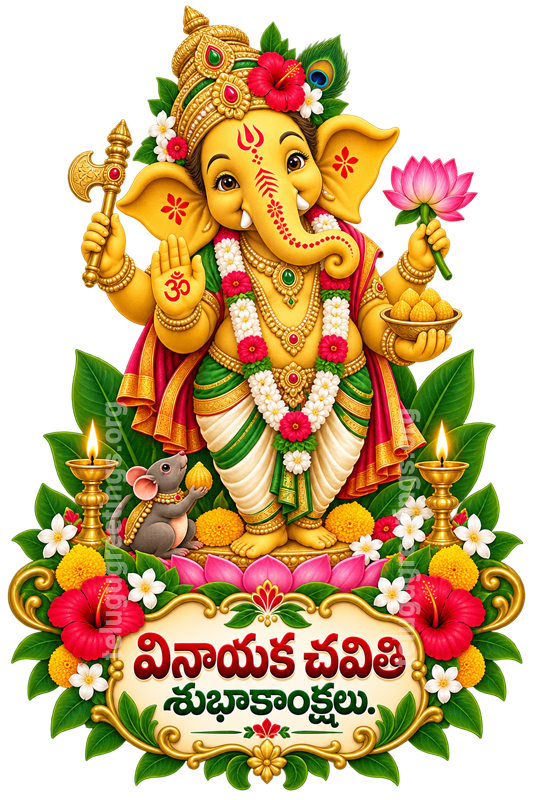 Vinayaka Chavithi WhatsApp Sticker 15
