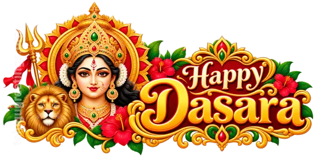 Dasara WhatsApp Telugu Sticker 9